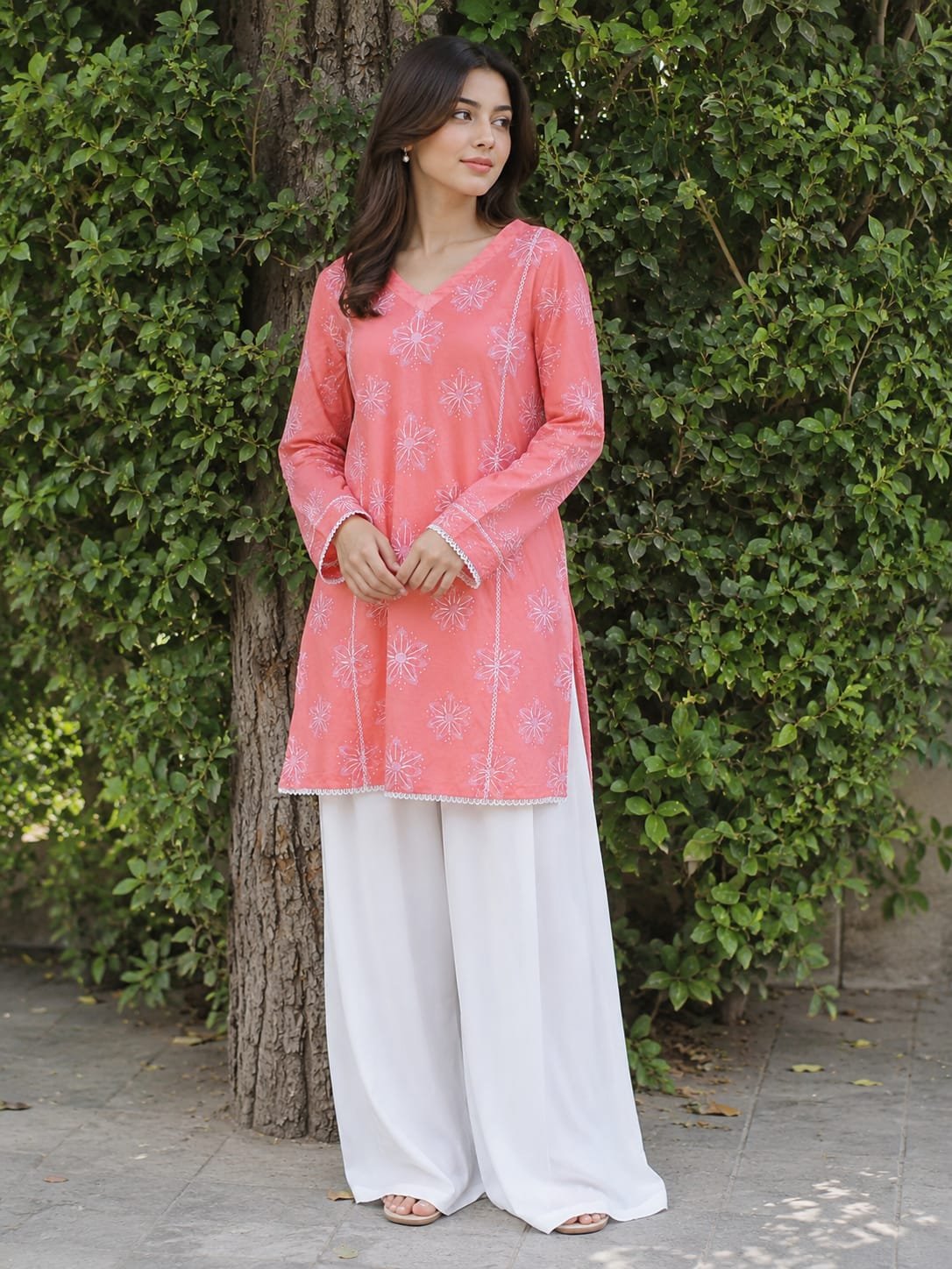 Cotton Lawn 2-Piece Suit