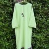 22222 Hand Embroidered Pistachio Green 2 Piece Stitched